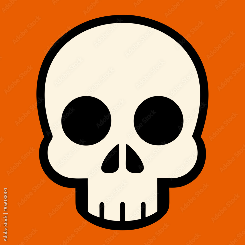 vector illustration of skull vector illustration of skull