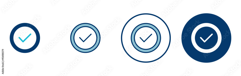 Approved icon vector isolated on white background. Certified Medal Icon vector. check mark Approved icon vector isolated on white background. Certified Medal Icon vector. check mark