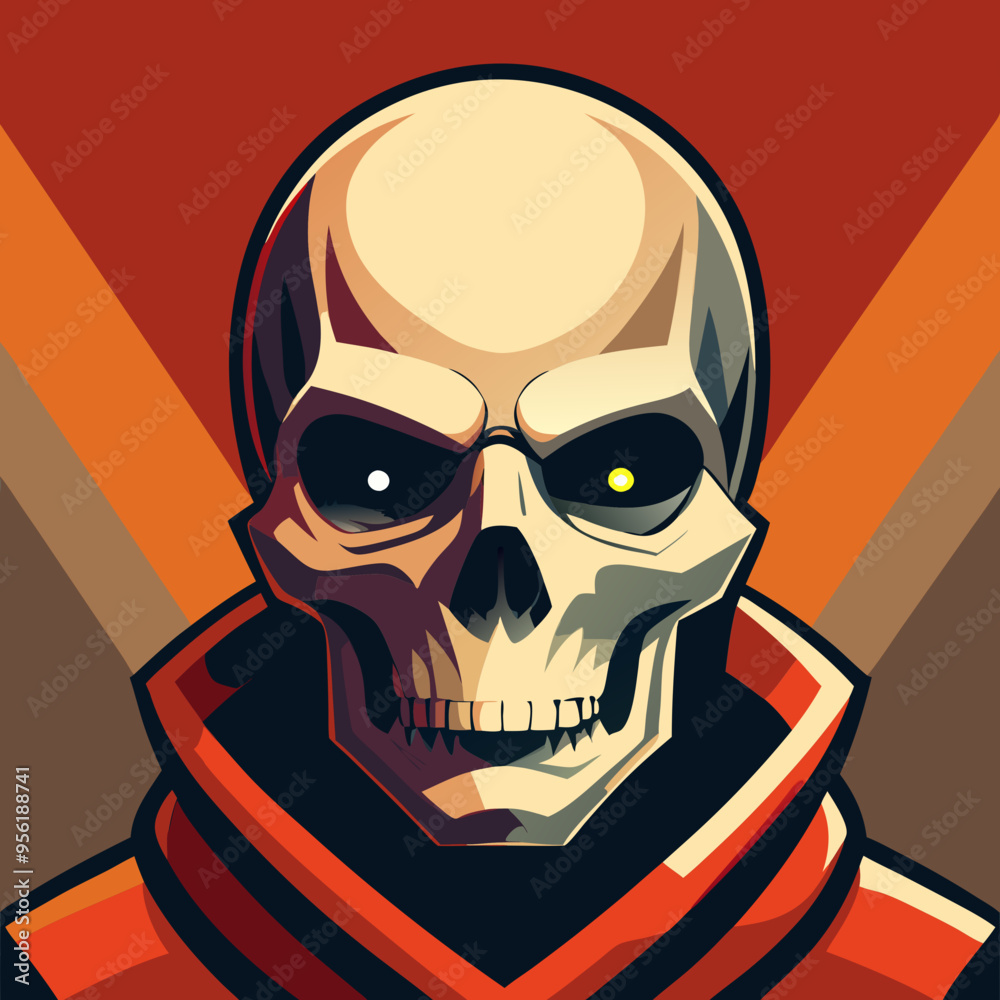 vector illustration of skull vector illustration of skull