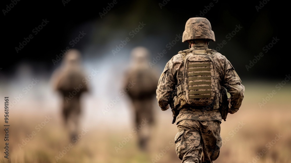Soldier in Field. Soldier in Field.