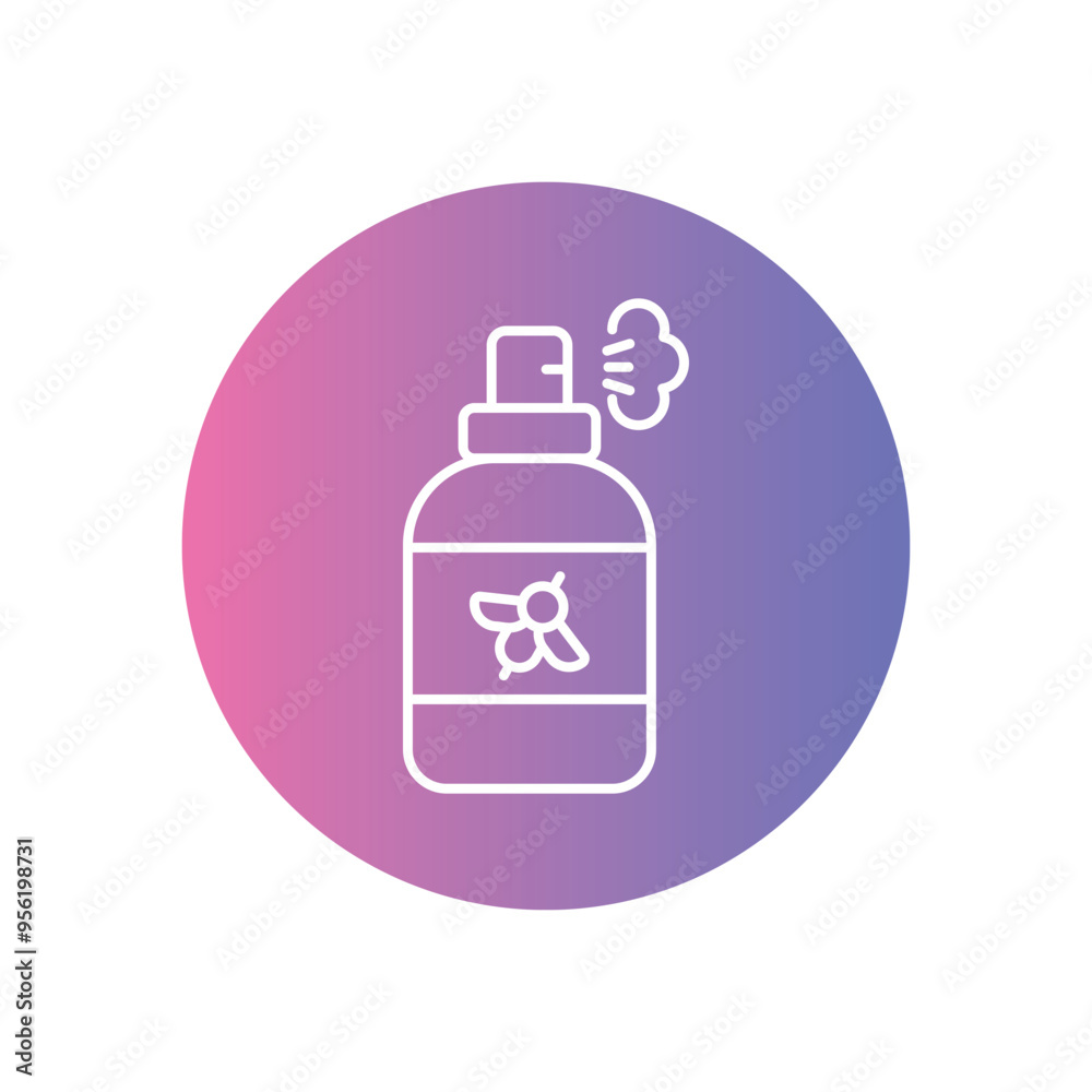 Insect Repellent icon vector stock illustration Insect Repellent icon vector stock illustration