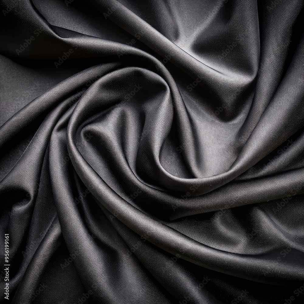 Black silk or satin luxury fabric texture Black silk or satin luxury fabric texture