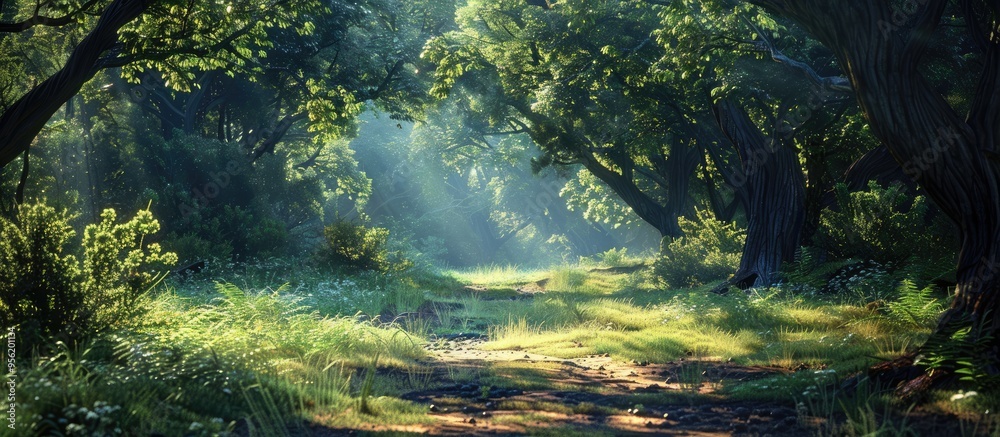 Different textures create a scenic backdrop under the sunlight with shadows from the trees adding depth and interest to the scene ideal for a copy space image Different textures create a scenic backdrop under the sunlight with shadows from the trees adding depth and interest to the scene ideal for a copy space image