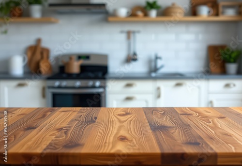 modern kitchen interior with kitchen