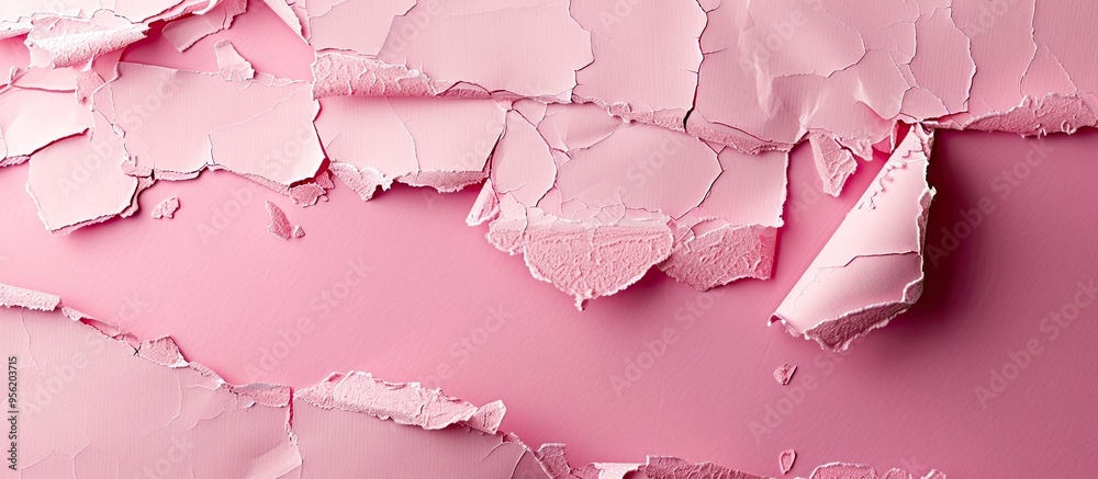 Obraz premium We re seeking feedback written on torn pink paper against a pink background for a feedback symbol with a copy space image