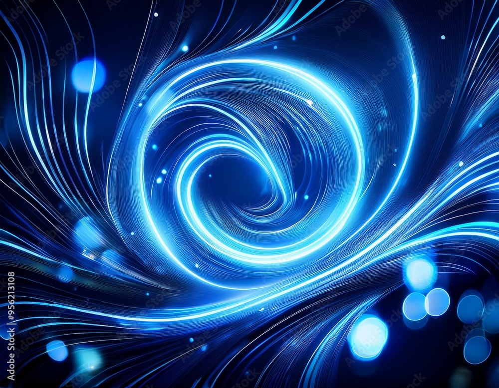 Obraz premium blue abstract background