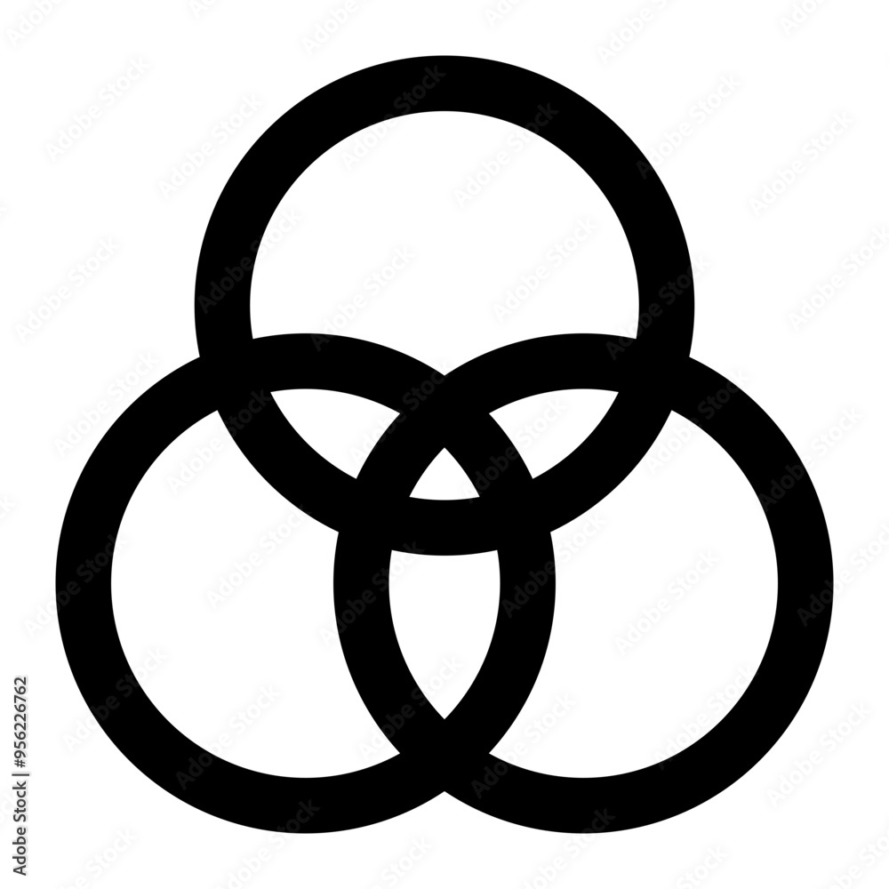 venn, logic, sets, chart, graph, diagram outline icon venn, logic, sets, chart, graph, diagram outline icon