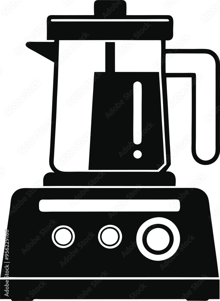 Electric Food Processor Illustrator Artwork Electric Food Processor Illustrator Artwork
