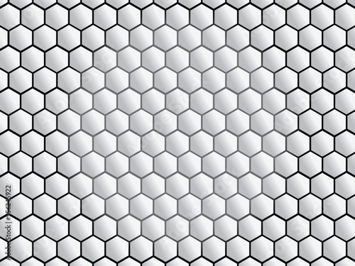 black honeycomb white seamless pattern