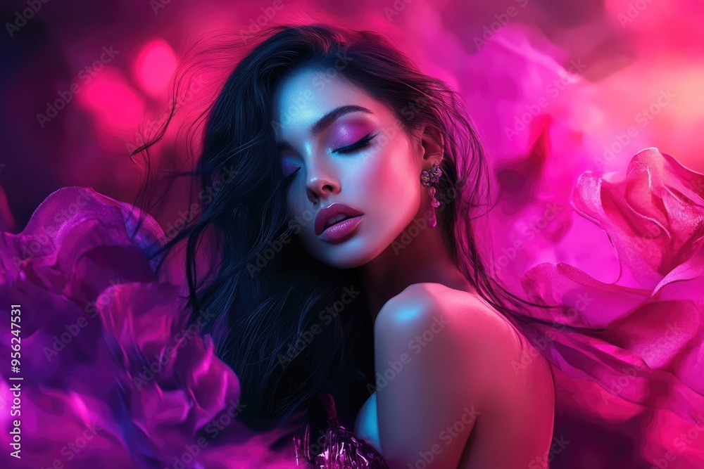 Fashion art photo of beautiful lady with gorgeous body. Fashion art photo of beautiful lady with gorgeous body.