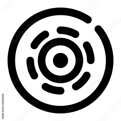 lawn bowl, bowling, ball, sport, game, play outline icon