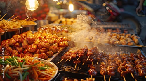 Wallpaper Mural Asian street food Korean street food Street food east street food junkfood Torontodigital.ca