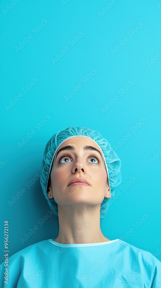A minimalist depiction of an anesthesiologist, focusing on their calm expression, set against a clean background with copy space.
A minimalist depiction of an anesthesiologist, focusing on their calm expression, set against a clean background with copy space.