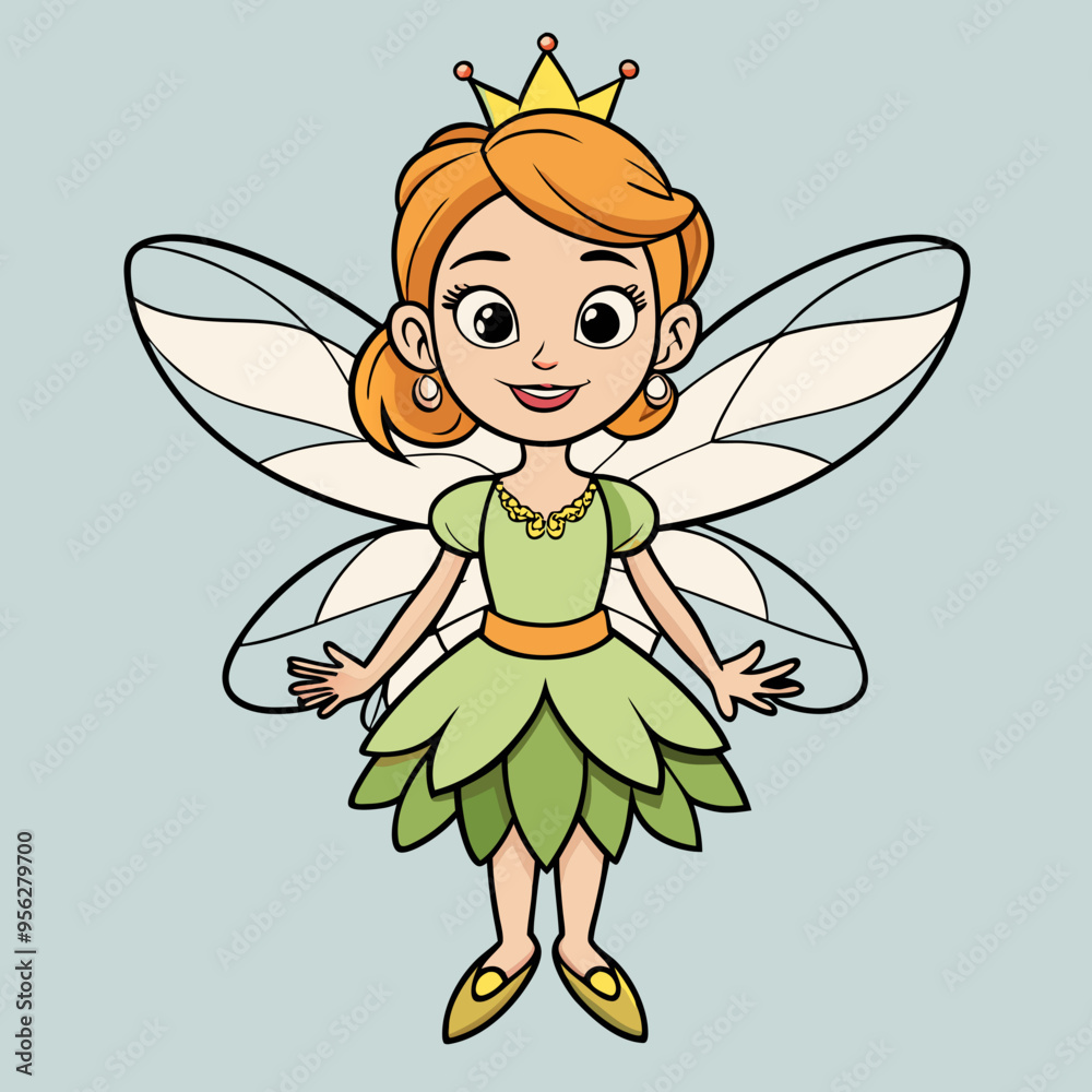 fairy cartoon vector illustration fairy cartoon vector illustration