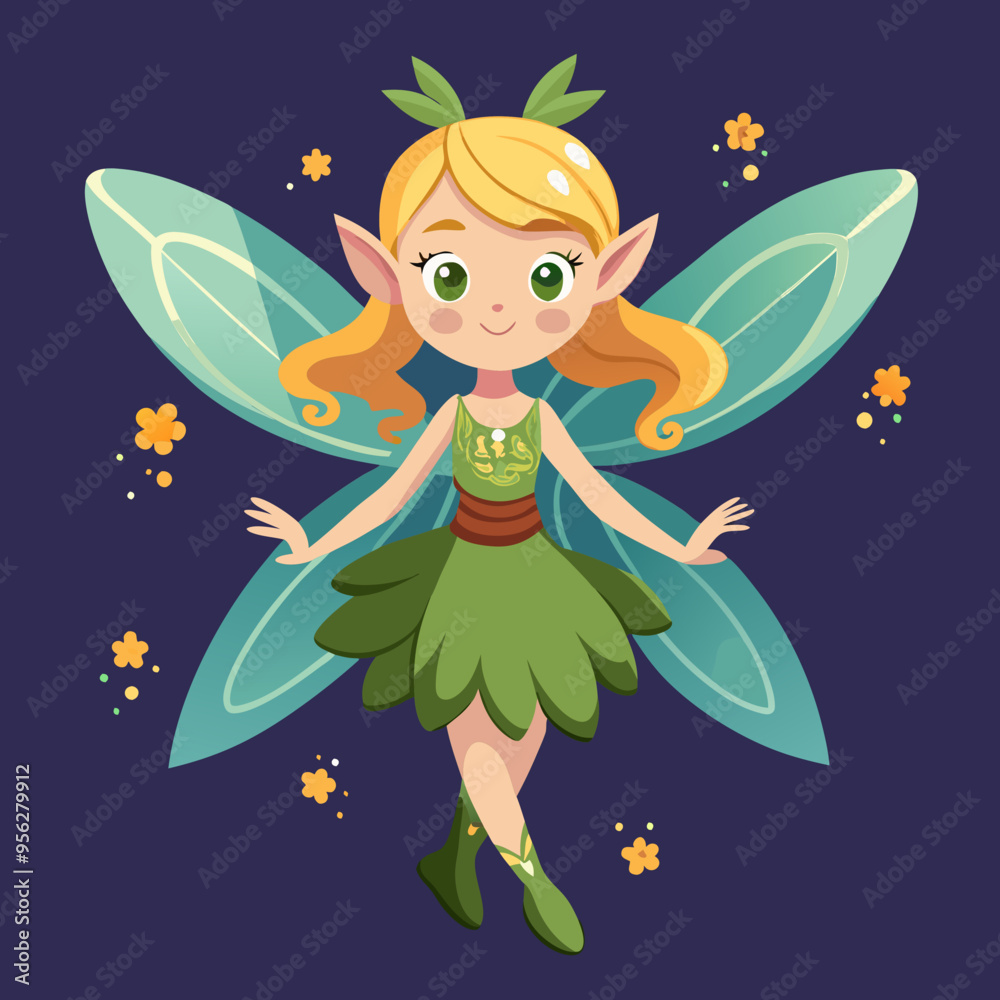 fairy cartoon vector illustration fairy cartoon vector illustration