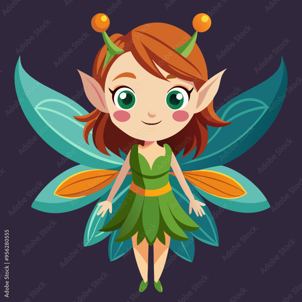 fairy cartoon vector illustration fairy cartoon vector illustration