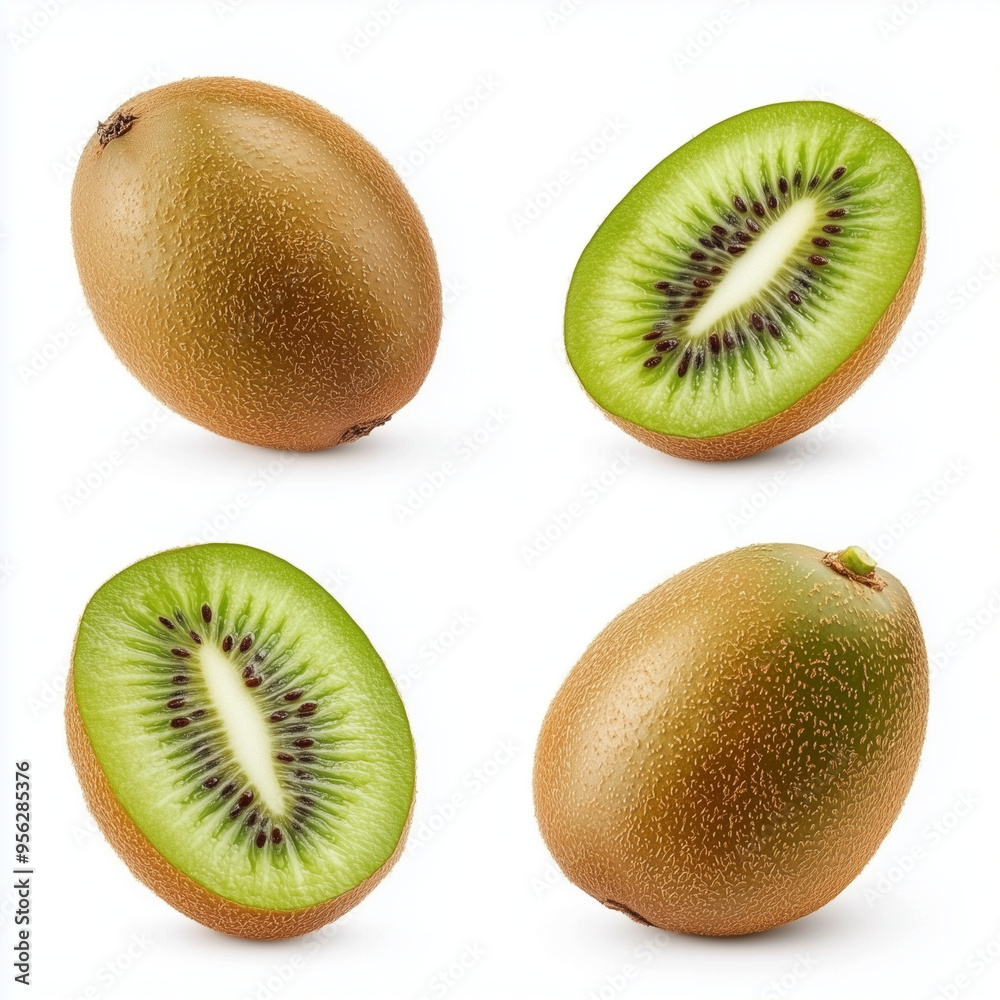 Fototapeta premium Kiwi isolated on white background