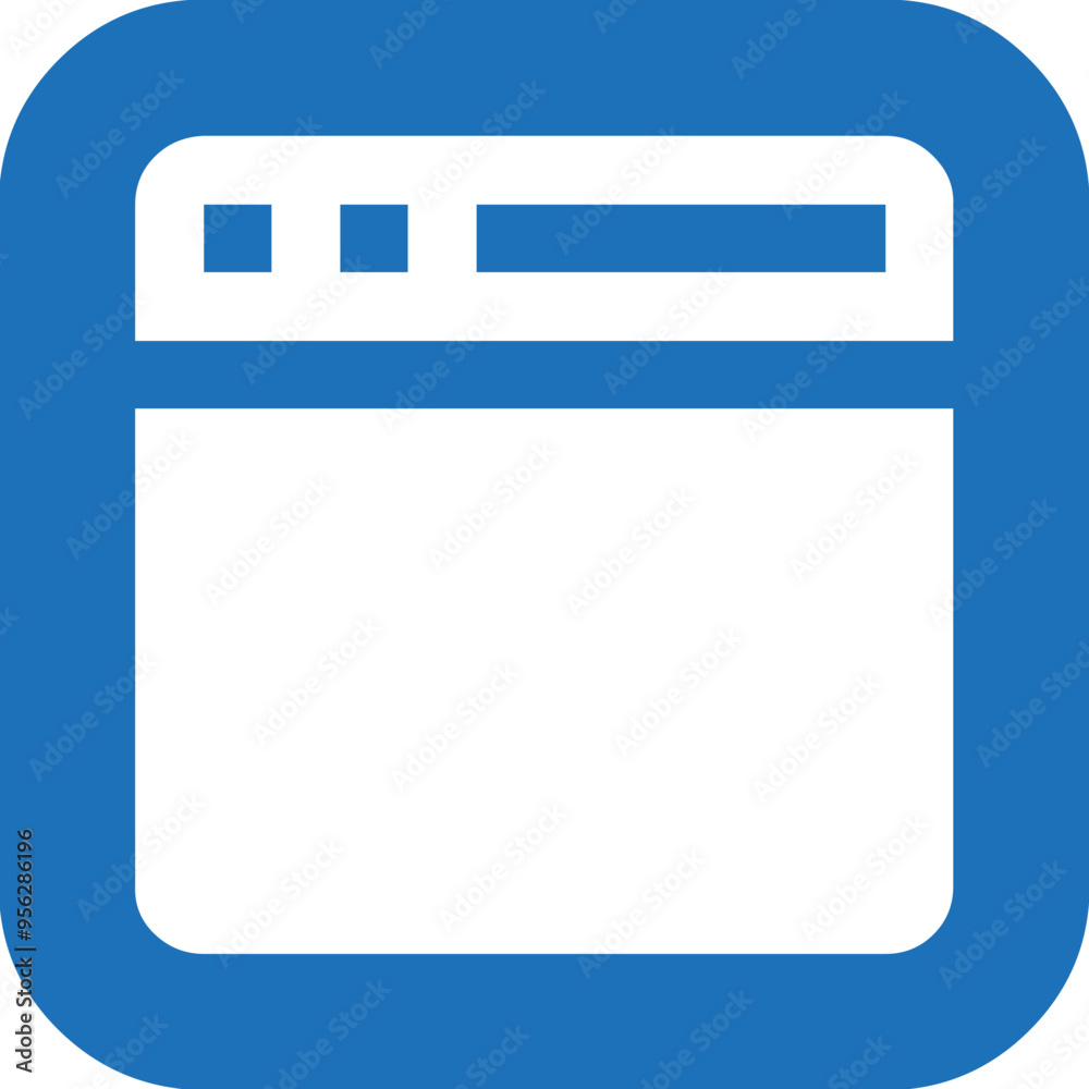 Window icon logo design