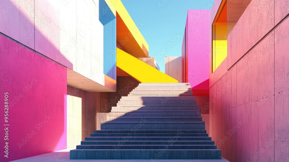 Fototapeta premium Modern architectural abstraction