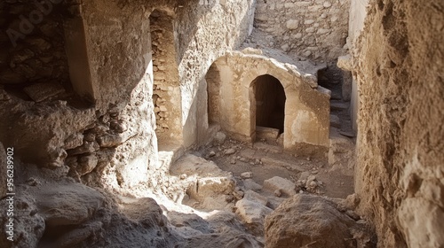 Ancient Ruins of a Stone Structure