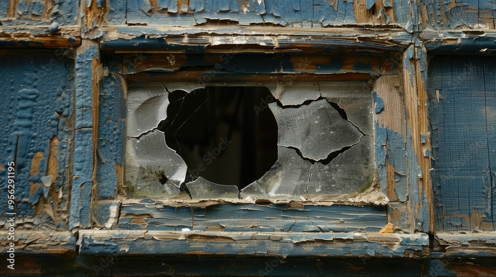a hole in the window pane a hole in the window pane