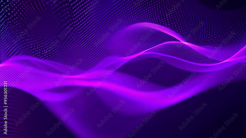 Dynamic Purple Light Effect with Motion Blur and Wavy Gradient Background Animation Dynamic Purple Light Effect with Motion Blur and Wavy Gradient Background Animation