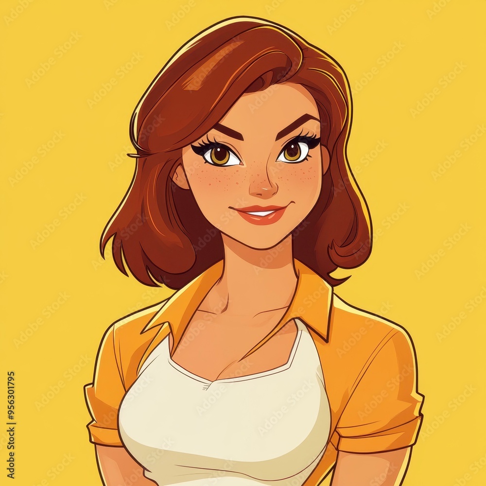 A confident girl with captivating features and a sly smile, exuding beauty and intelligence with an air of superiority. A confident girl with captivating features and a sly smile, exuding beauty and intelligence with an air of superiority.