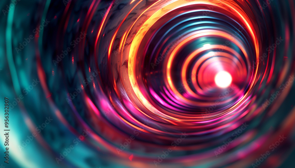 Spiral tunnel with hypnotic effect, dynamic twists, endless perspective, front view, showcasing mindbending visuals, futuristic tone, Vivid color scheme Spiral tunnel with hypnotic effect, dynamic twists, endless perspective, front view, showcasing mindbending visuals, futuristic tone, Vivid color scheme