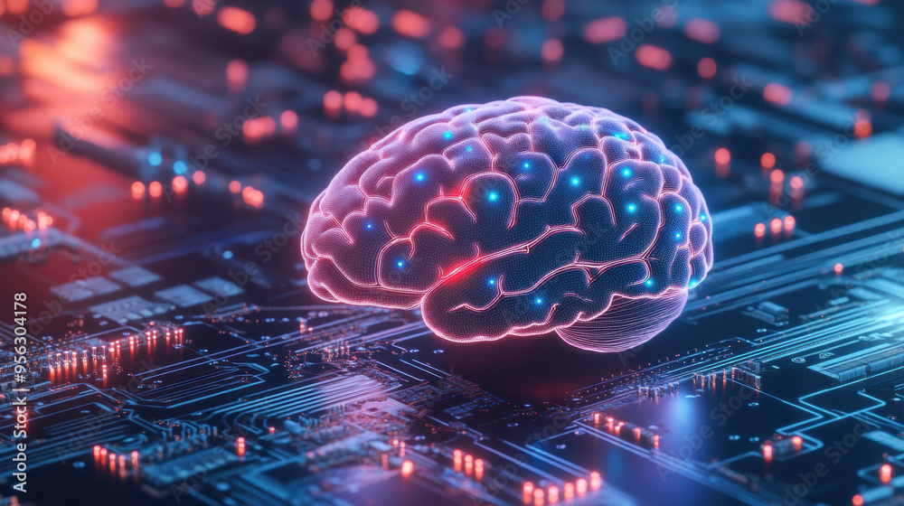 Digital Brain Circuitry. Digital Brain Circuitry.