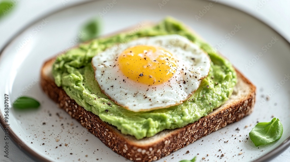 Avocado Egg Toast Avocado Egg Toast