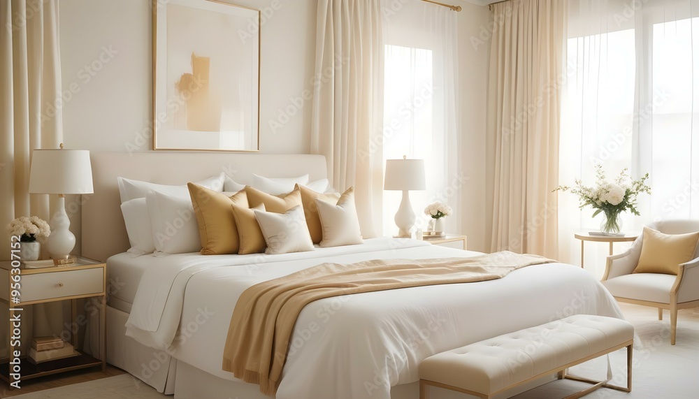 Photo interior modern design room 3d illustration Photo interior modern design room 3d illustration