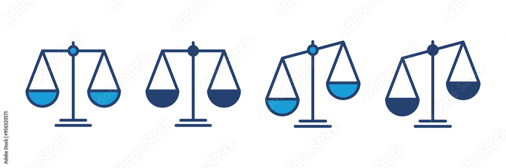 Scales icon vector. Law scale icon. Scales vector icon. Justice Scales icon vector. Law scale icon. Scales vector icon. Justice