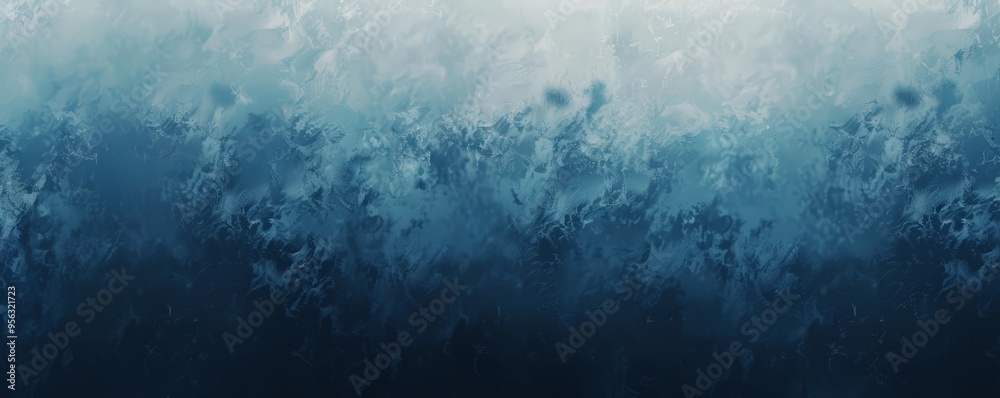 Obraz premium Cool grainy gradient with steel blue and grey, 4K hyperrealistic photo