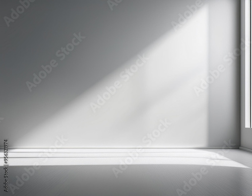 Wallpaper Mural Concrete Room Corner Shadow Cement Wallpaper Concept Torontodigital.ca