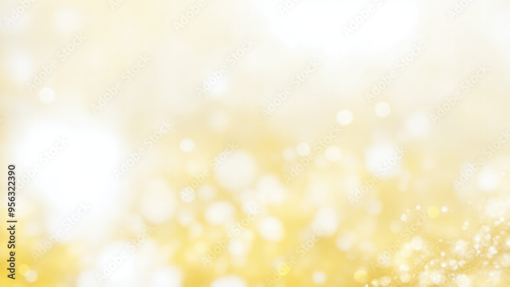Yellow silver and white abstract blur bokeh background Yellow silver and white abstract blur bokeh background