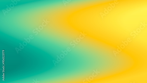 Cyan Yellow Gaussian Blurred Motion Abstract Background, Widescreen, Horizontal