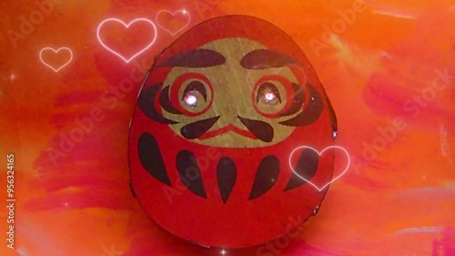 七色のダルマの目2