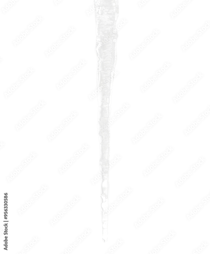 single icicle isolated on white or transparent png single icicle isolated on white or transparent png