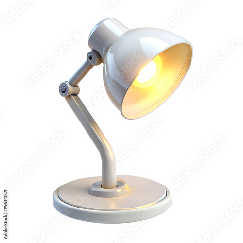 3d lamp icon isolated png