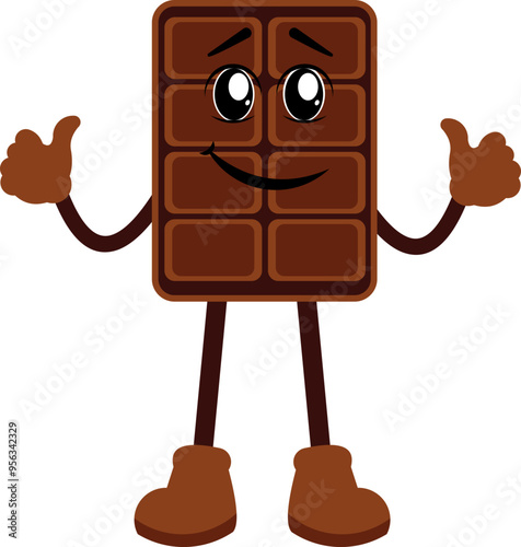 Chocolate Bar Character