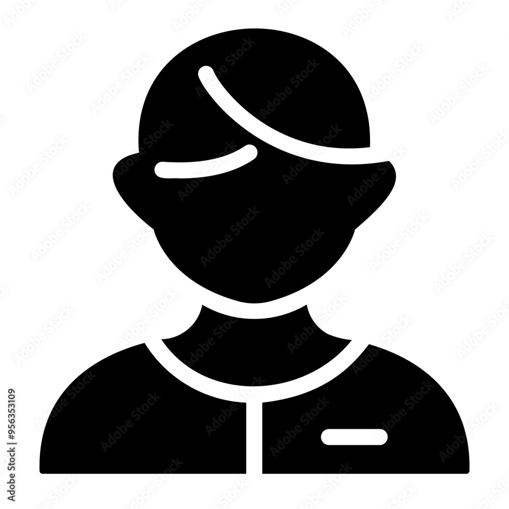 recepcionist Solid icon recepcionist Solid icon