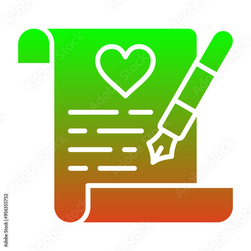 Wedding Contract Icon