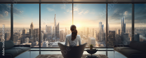 Wallpaper Mural Life quality and modern style concept. Work and life balance Torontodigital.ca
