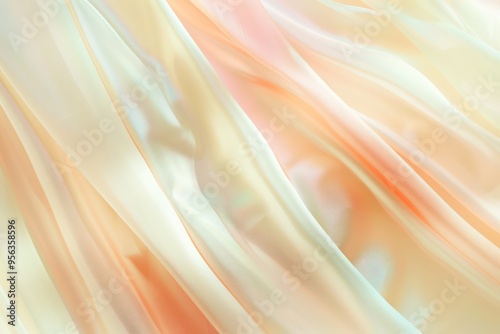 abstract background with silky waves