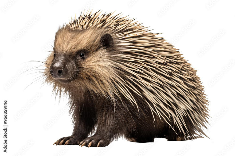 Echidna in PNG format with transparent background for wildlife and nature-themed projects Echidna in PNG format with transparent background for wildlife and nature-themed projects