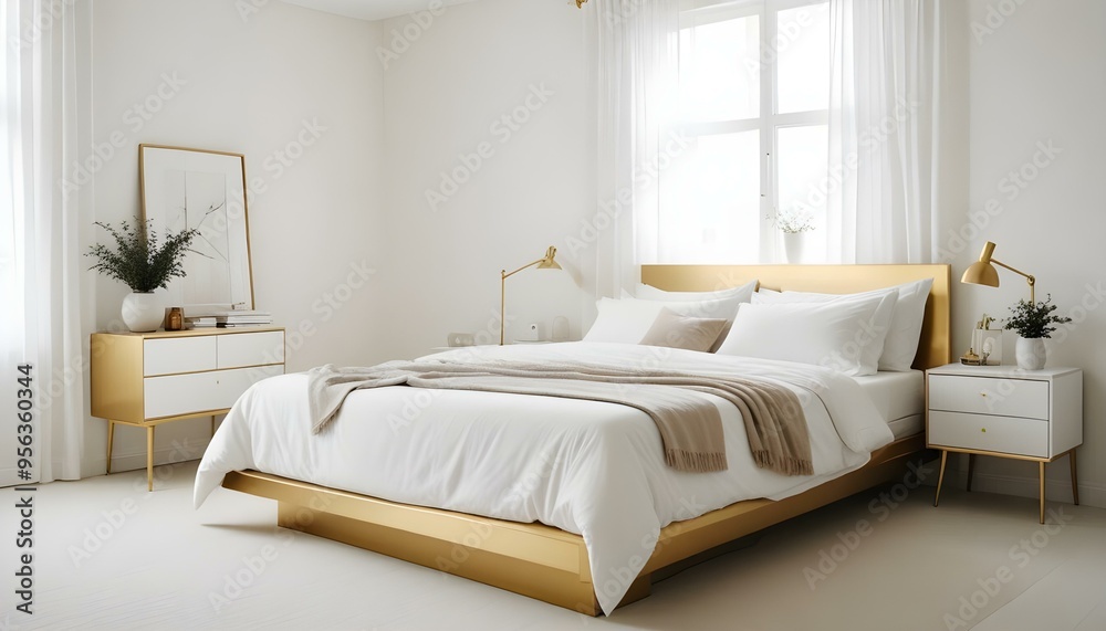 Photo interior modern design room 3d illustration Photo interior modern design room 3d illustration