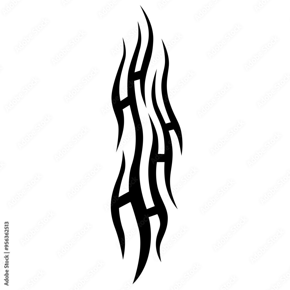 Simple Tattoo design. Tattoo tribal design vector. Art tribal tattoo Stencil. Simple Tattoo design. Tattoo tribal design vector. Art tribal tattoo Stencil.