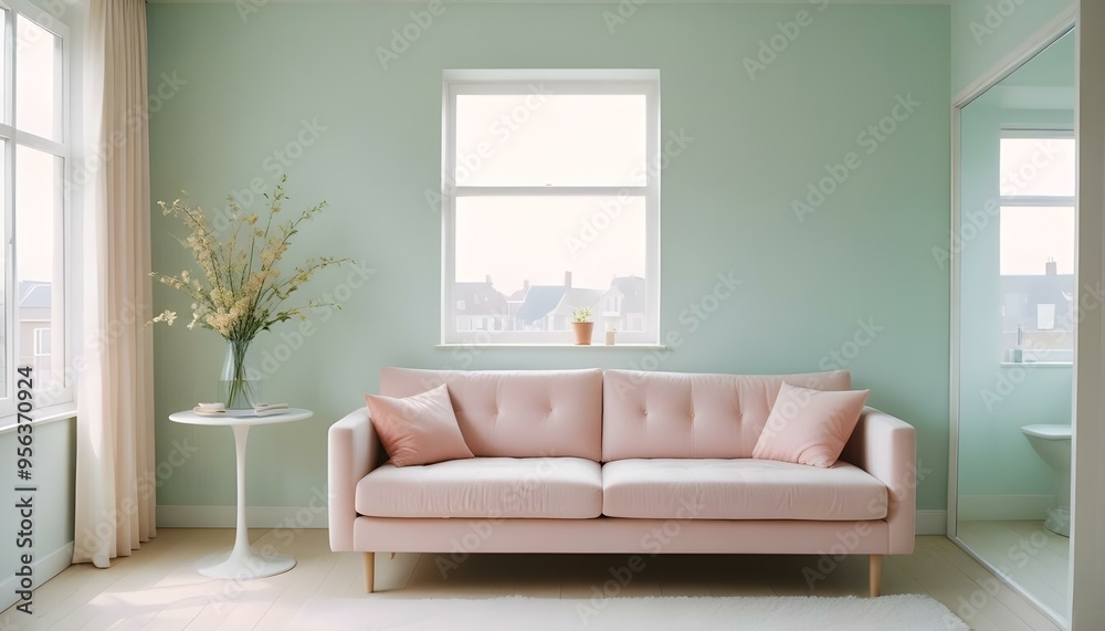 © LetsRock - Photo interior modern design room 3d illustration © LetsRock - Photo interior modern design room 3d illustration