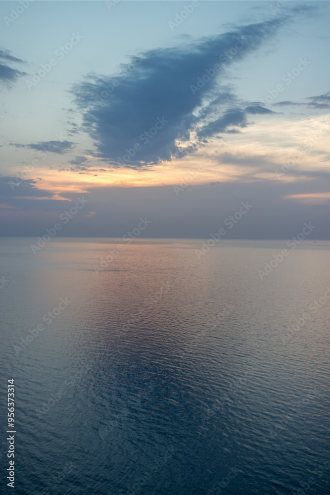 Fototapeta premium clouds after sunset
