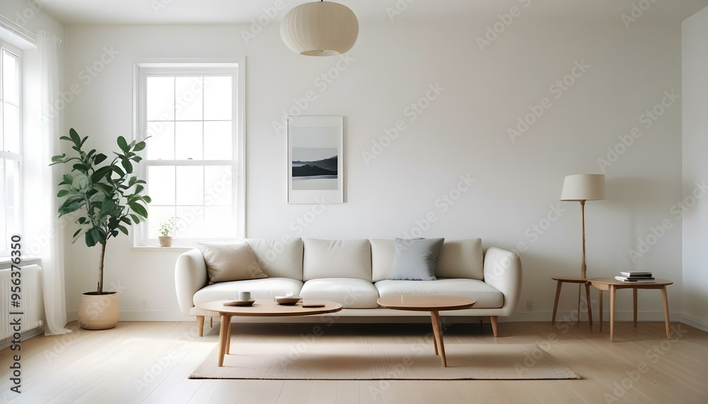 Photo interior modern design room 3d illustration Photo interior modern design room 3d illustration